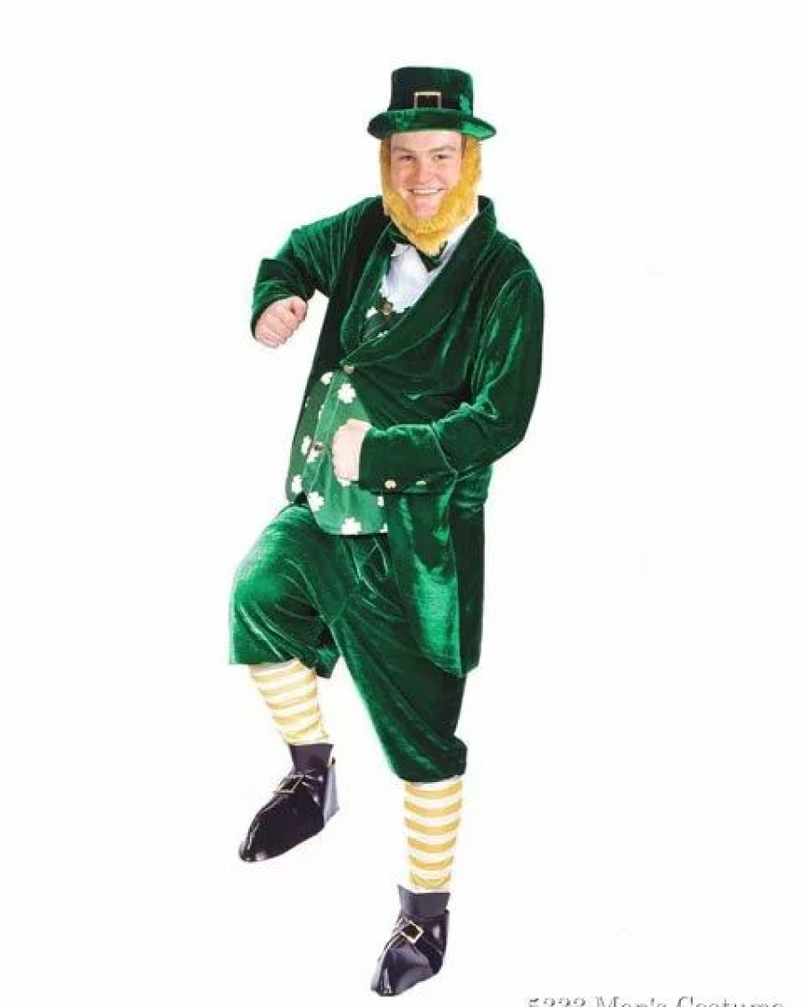 Mens Costumes * | Leprechaun Costume For St Pattys Day