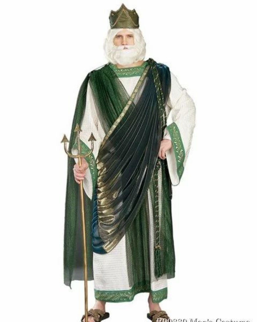 Mens Costumes * | Regency Collection Neptune Mens Costume