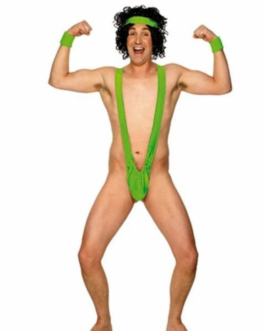 Mens Costumes * | Borat Mankini Menes Costume