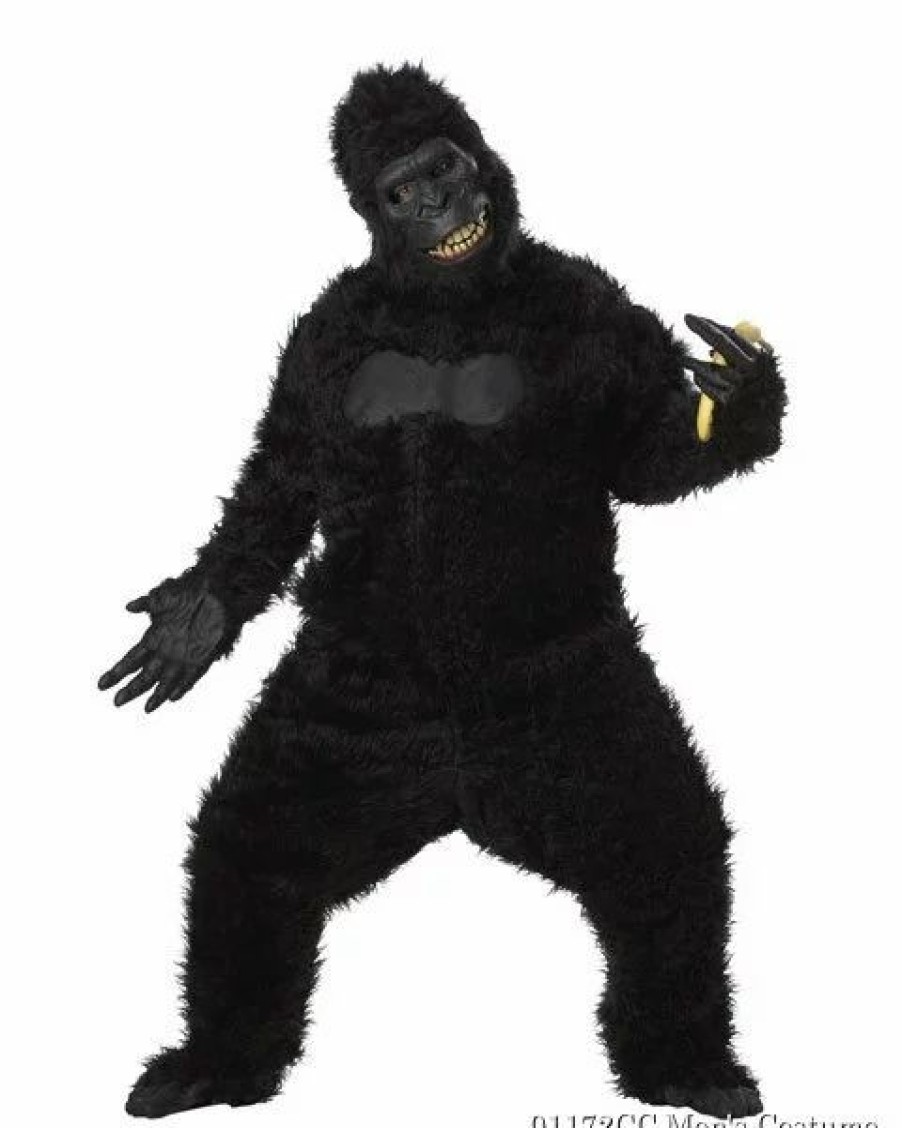 Mens Costumes * | Adult Goin Ape Gorilla Costume