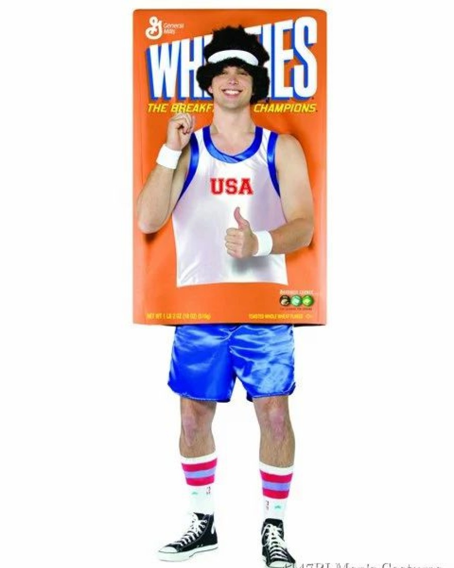 Mens Costumes * | Champion On The Wheaties Box Costume For Adults