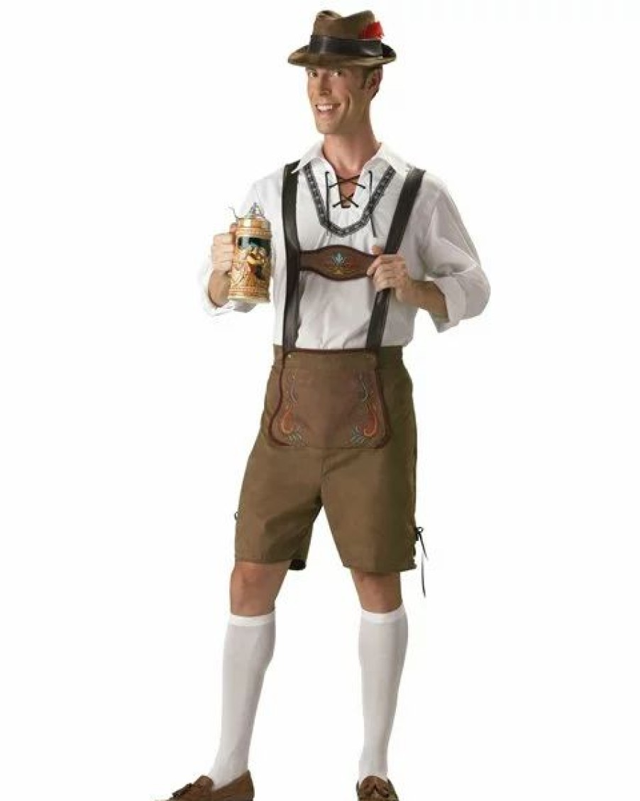 Mens Costumes * | Elite Oktoberfest Guy Costume For Adult