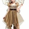 Makeup Basics * | Metallic Copper Fairy Child Costume Small