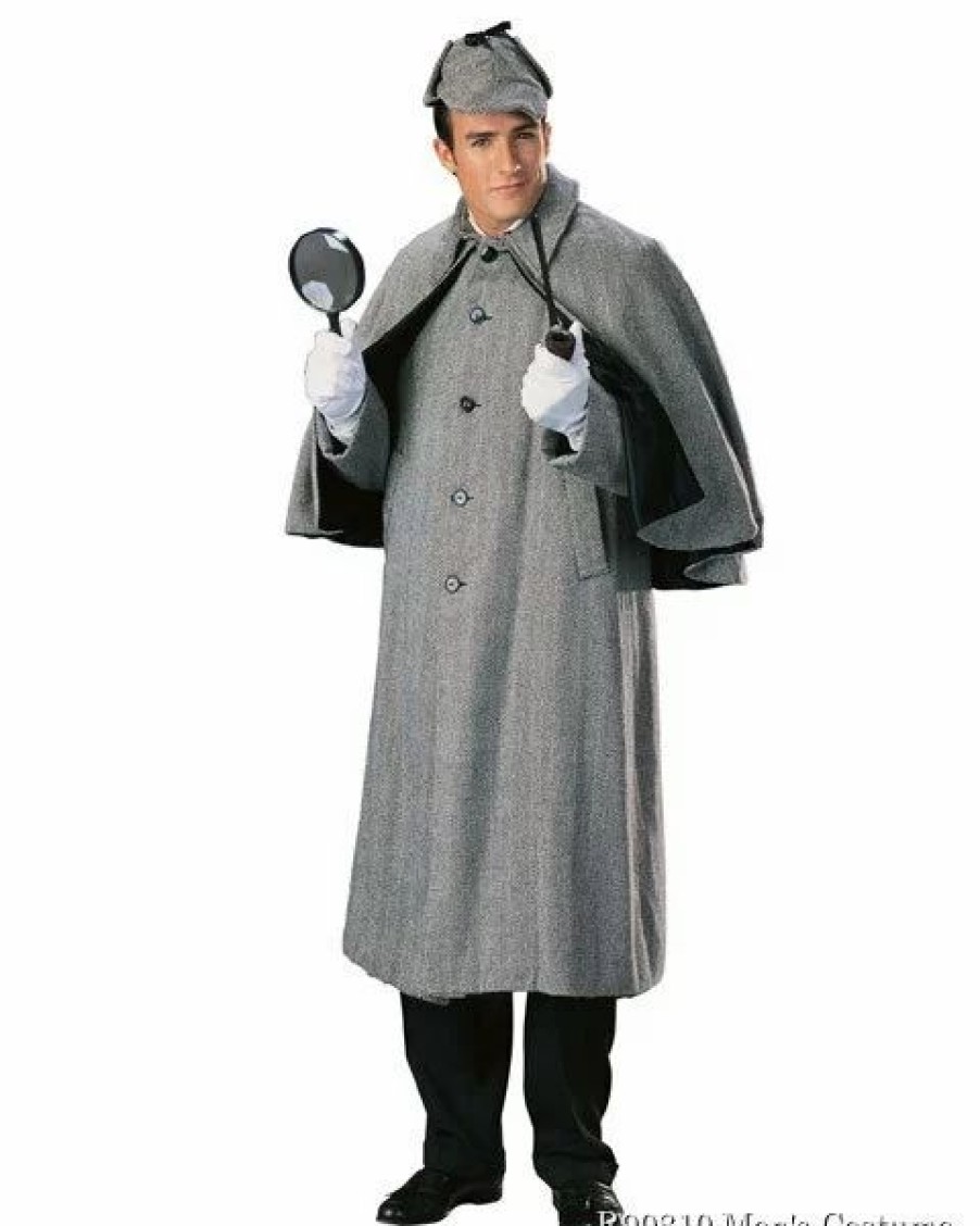 Mens Costumes * | Regency Sherlock Holmes Capecoat Mens Costume