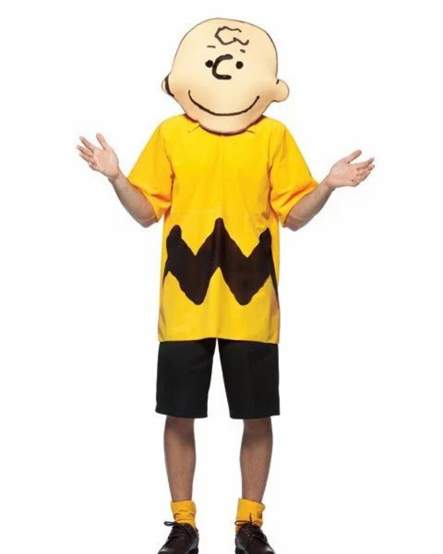 Mens Costumes * | Peanuts Charlie Brown Mens Costume