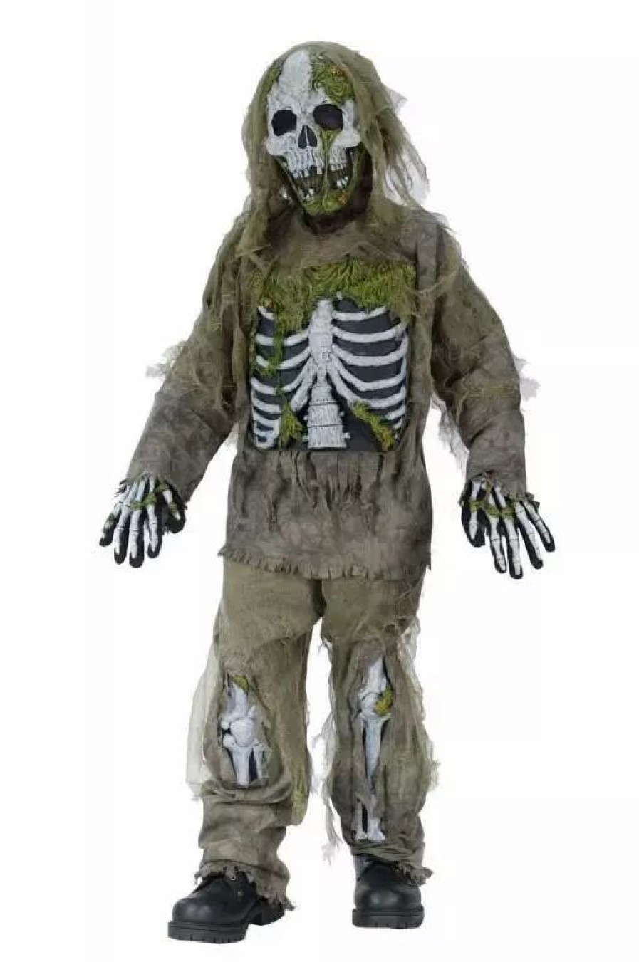 Monster Costumes * | Skeleton Zombie Child Costume