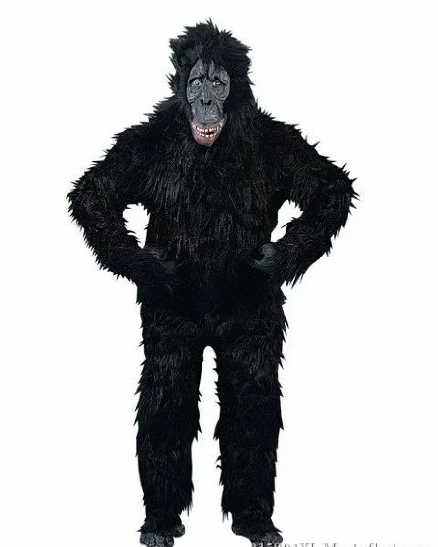 Mens Costumes * | Gorilla Suit Costume For Adults