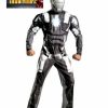 Mens Costumes * | Mens Classic Muscle Iron Man 2 War Machine Costume