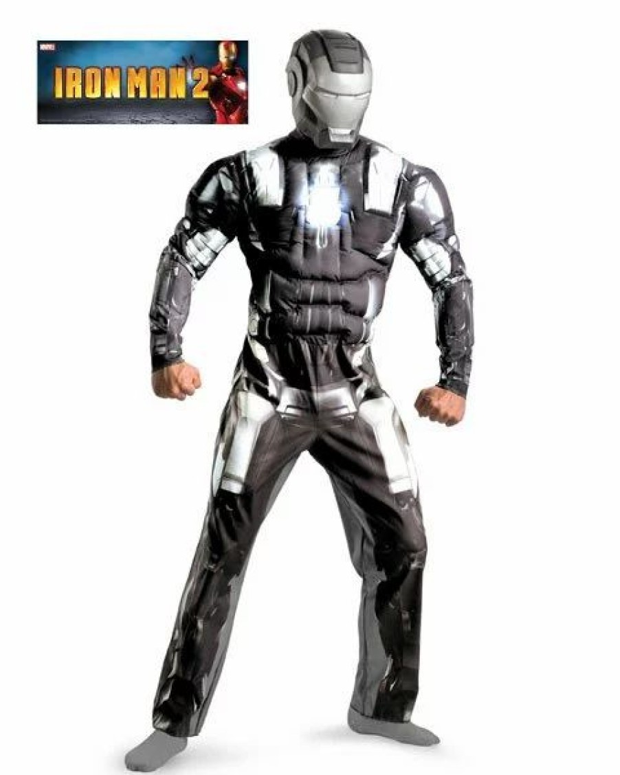 Mens Costumes * | Mens Classic Muscle Iron Man 2 War Machine Costume