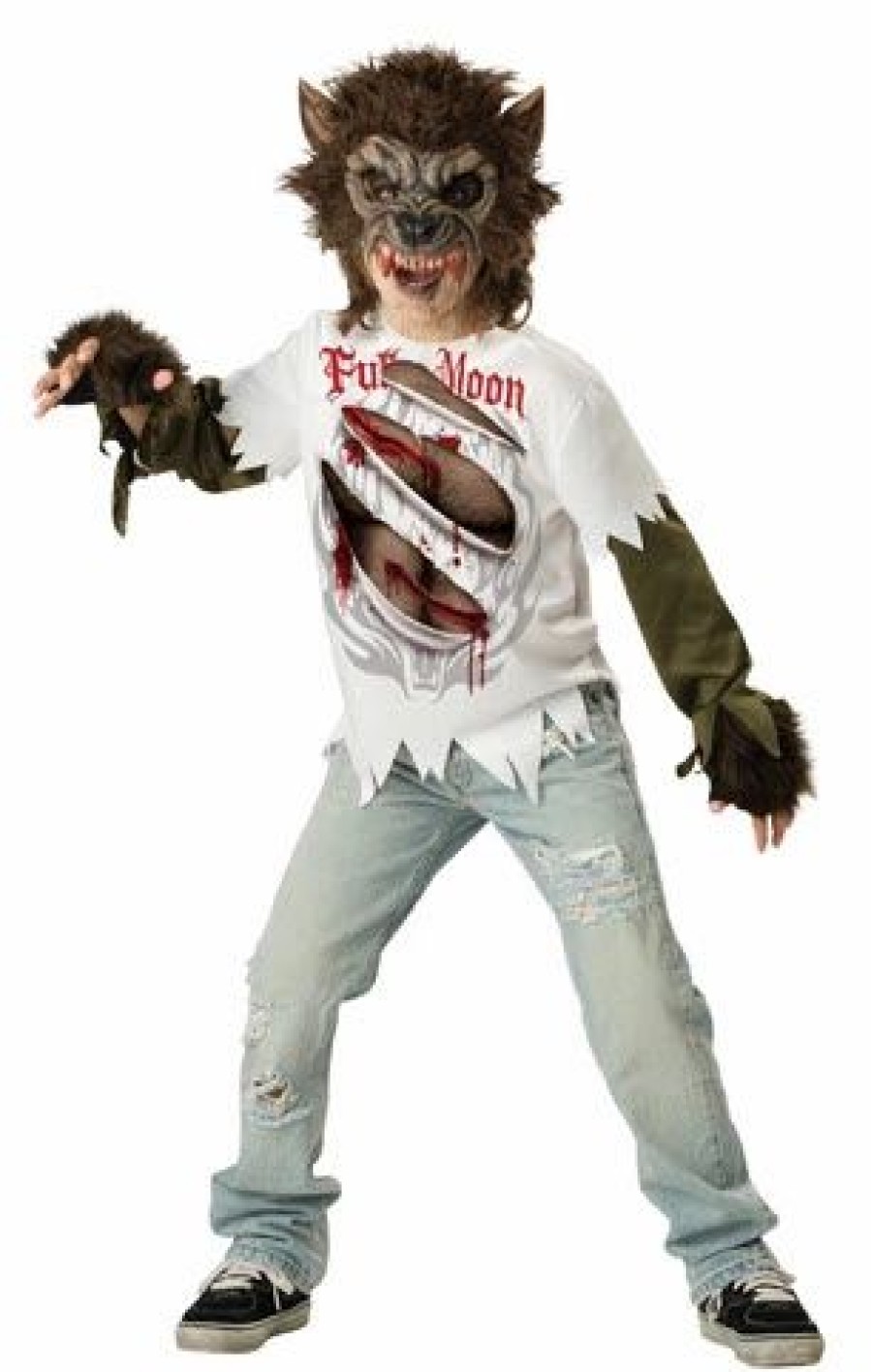 Monster Costumes * | Werewolf Child Costume