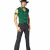 Mens Costumes * | Get Lucky Leprechaun Adult Costume