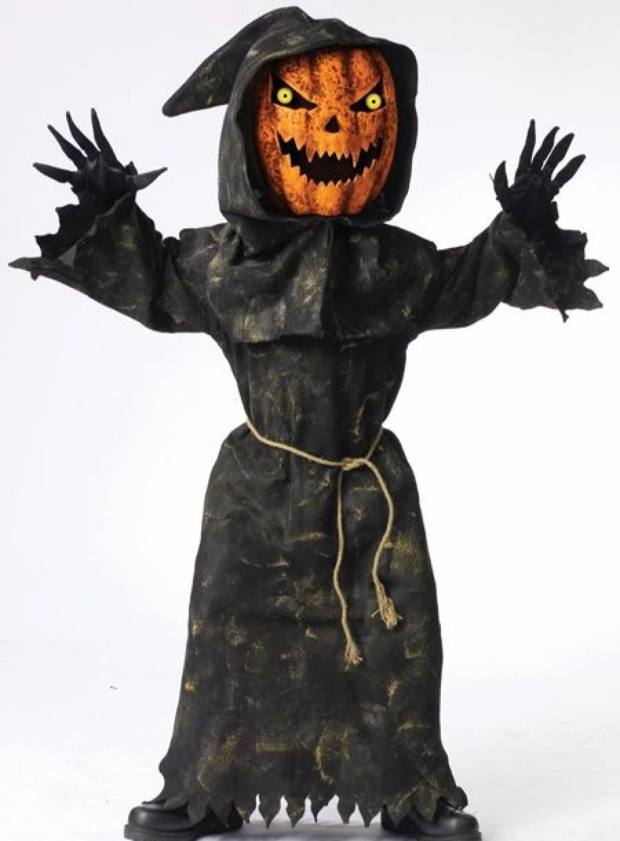 Monster Costumes * | Bobble Head Pumpkin Child Costume