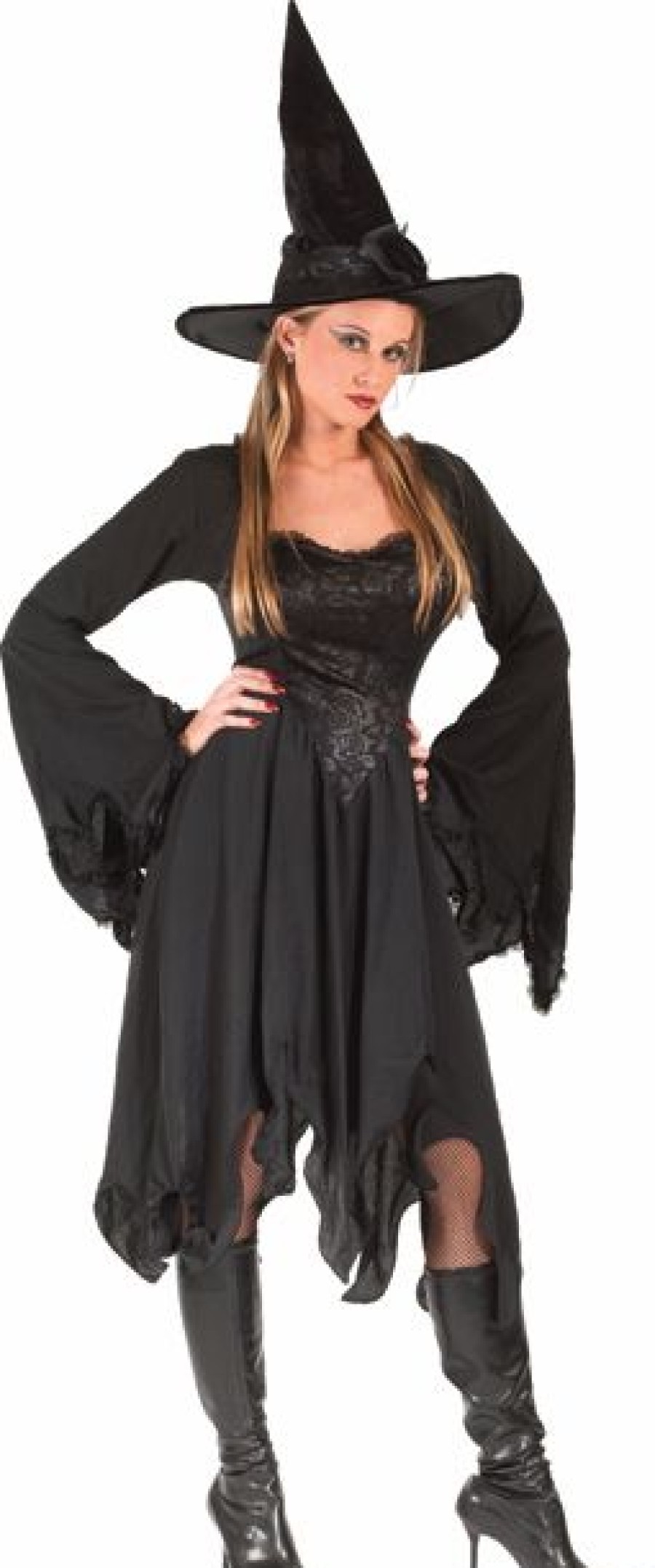 Witches & Monsters * | Black Rose Witch Adult Costume