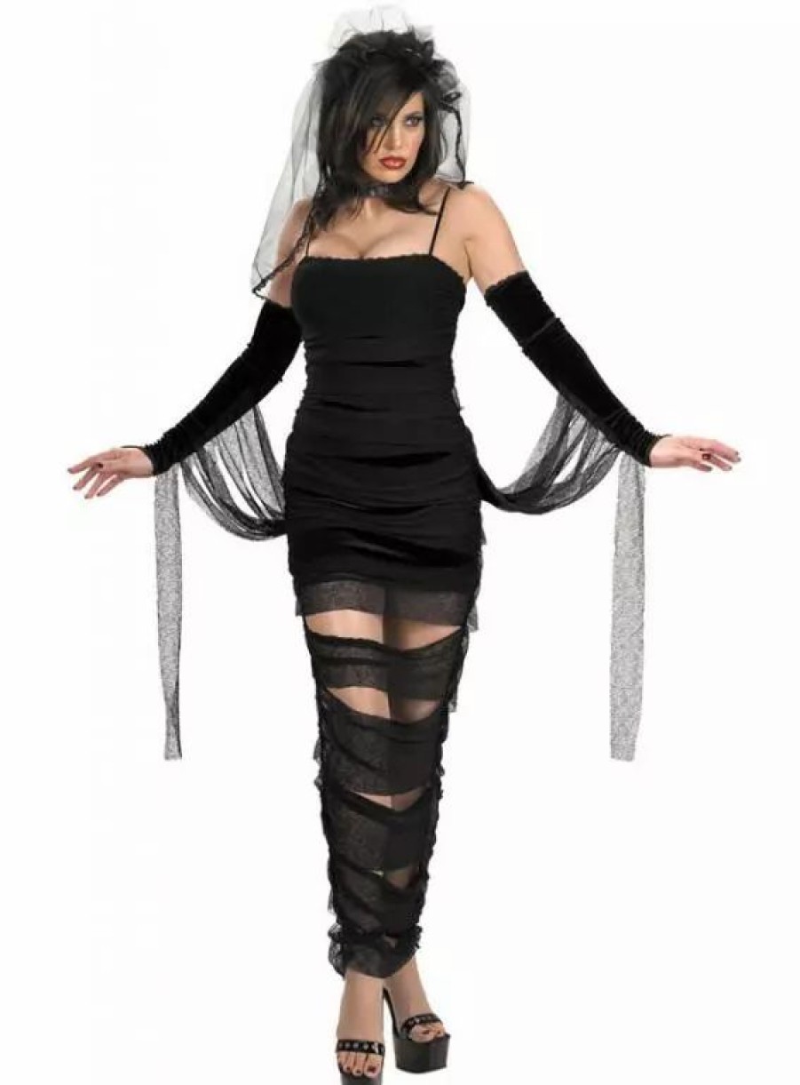 Witches & Monsters * | Goth Bride Costume