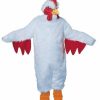 Mens Costumes * | Supreme Chicken Suit Costume For Adult