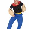 Mens Costumes * | Popeye Costume For Adult