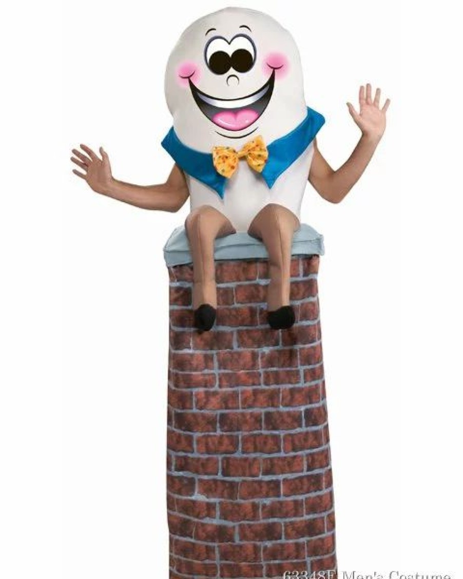 Mens Costumes * | Adult Humpty Dumpty Sat On A Wall Costume