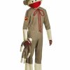 Mens Costumes * | Deluxe Sock Monkey Mens Costume