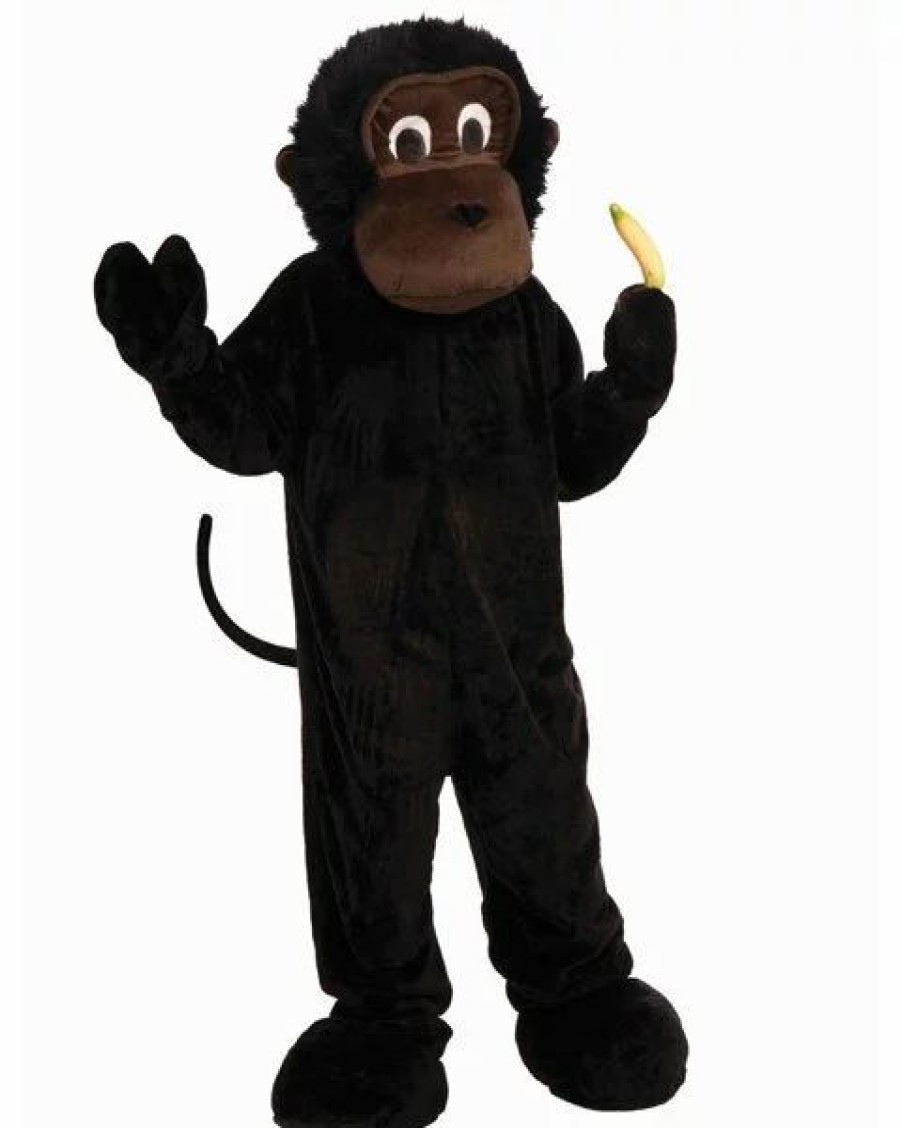 Mens Costumes * | Deluxe Plush Gorilla Mascot