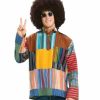 Mens Costumes * | Adult Patchwork Shirt Costume