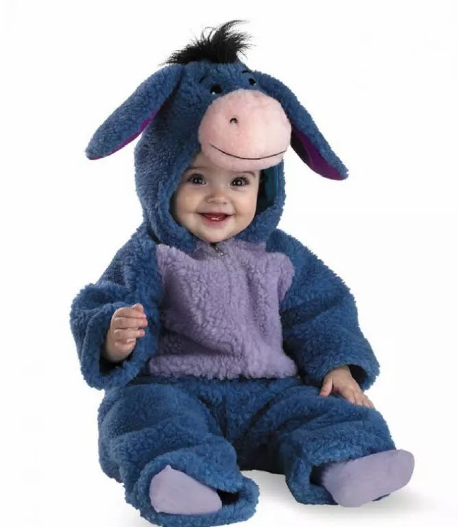 Makeup Basics * | Eeyore Deluxe Plush Infant Costume