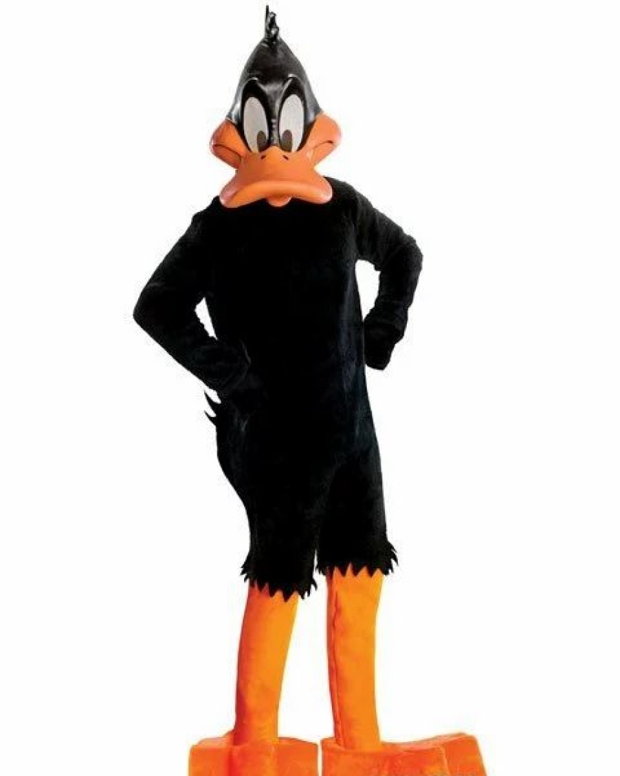 Mens Costumes * | Unisex Supreme Edition Daffy Duck Mascot Unisex Costume