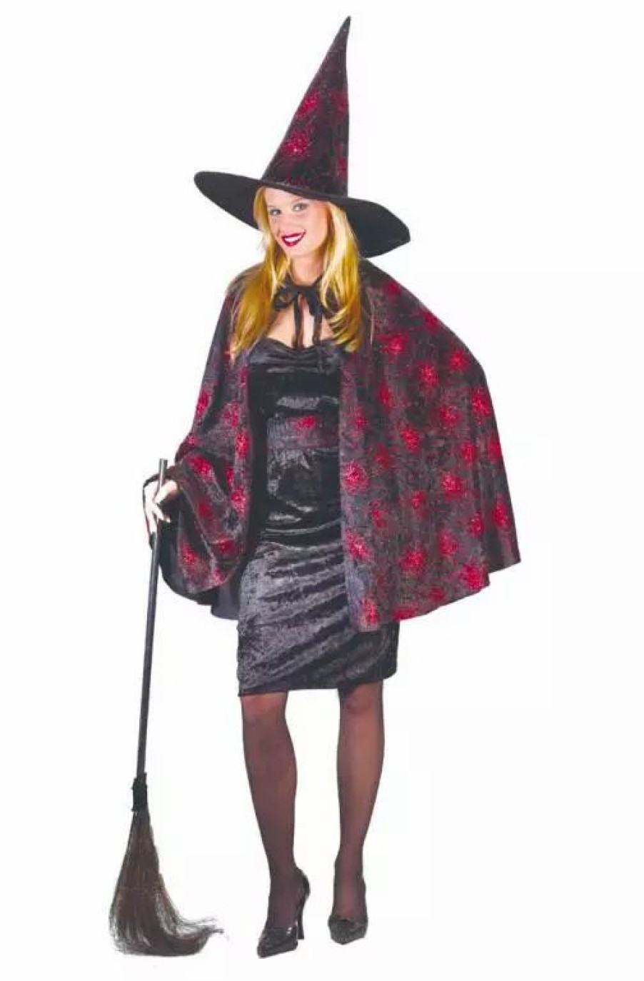 Witches & Monsters * | Witch Glitter Chip Orange Adult Costume