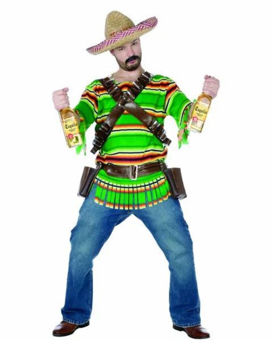 Mens Costumes * | Tequila Popn Dude Costume For Adults