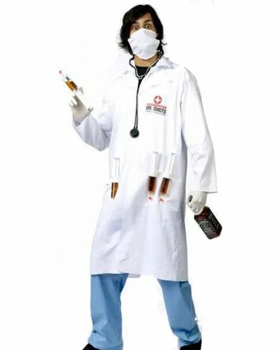 Mens Costumes * | Adult Dr. Shots Costume