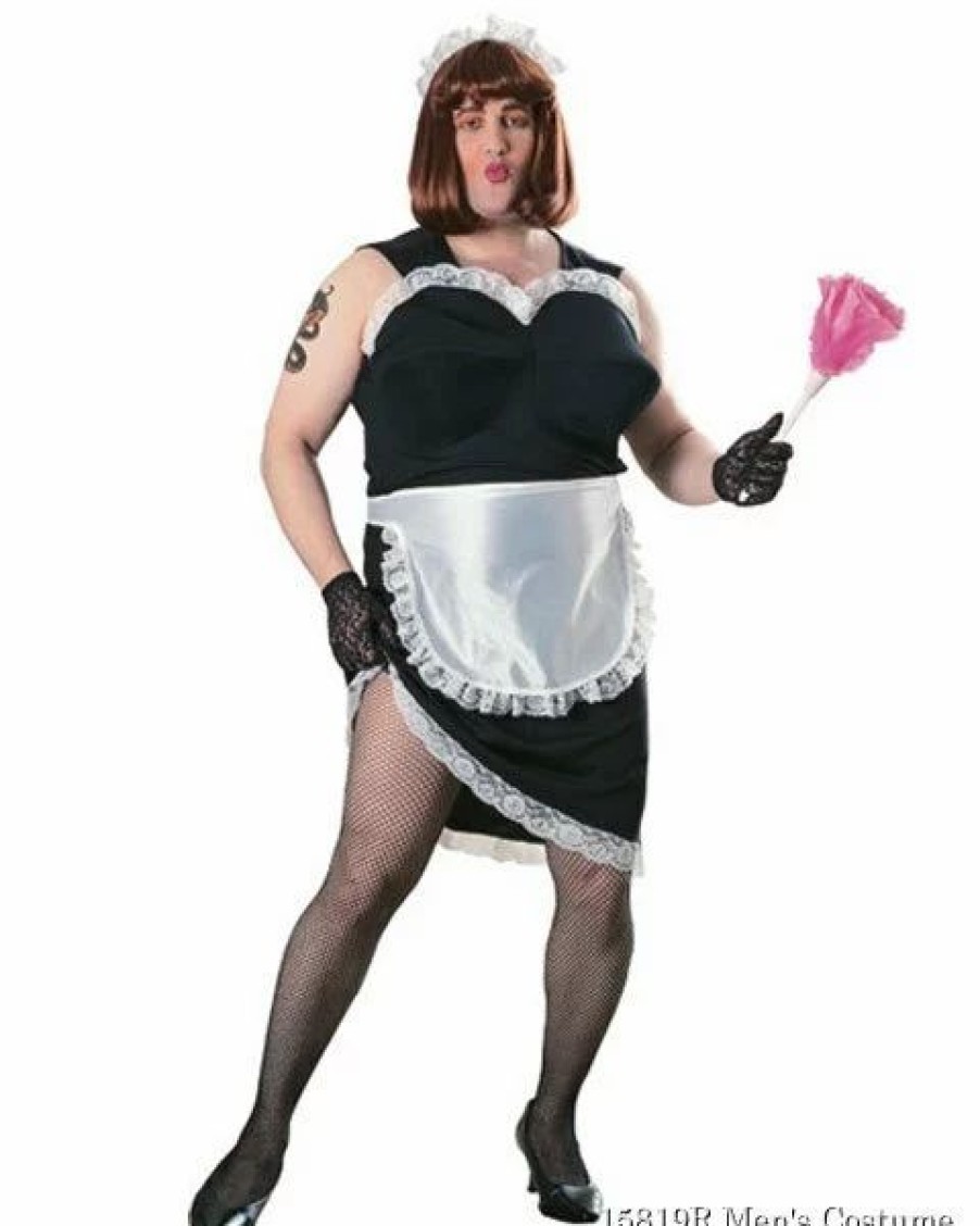 Mens Costumes * | French Maid Mens Costume