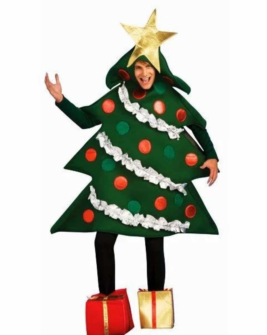 Mens Costumes * | Mens Christmas Tree Costume