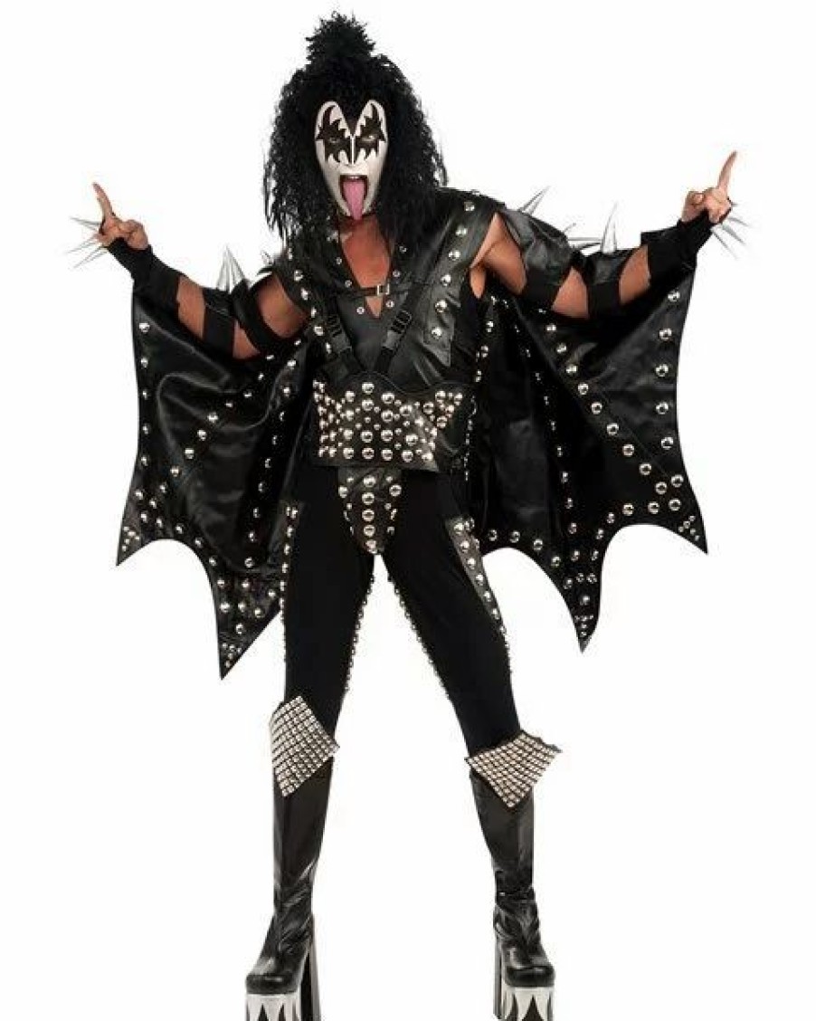 Mens Costumes * | Collector Kiss Demon Mens Costume