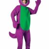 Mens Costumes * | Barney Adult Costume