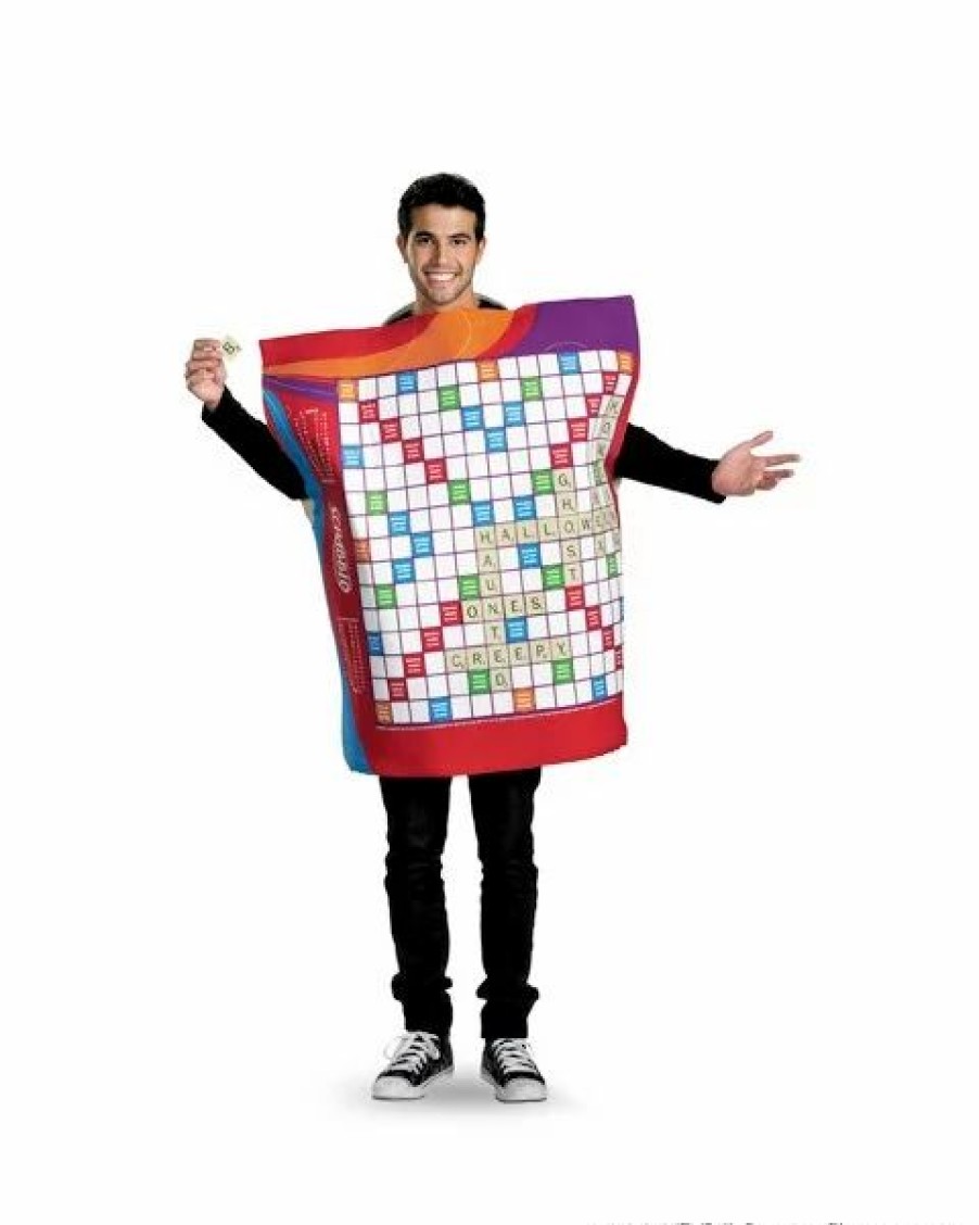 Mens Costumes * | Deluxe Scrabble Mens Costume