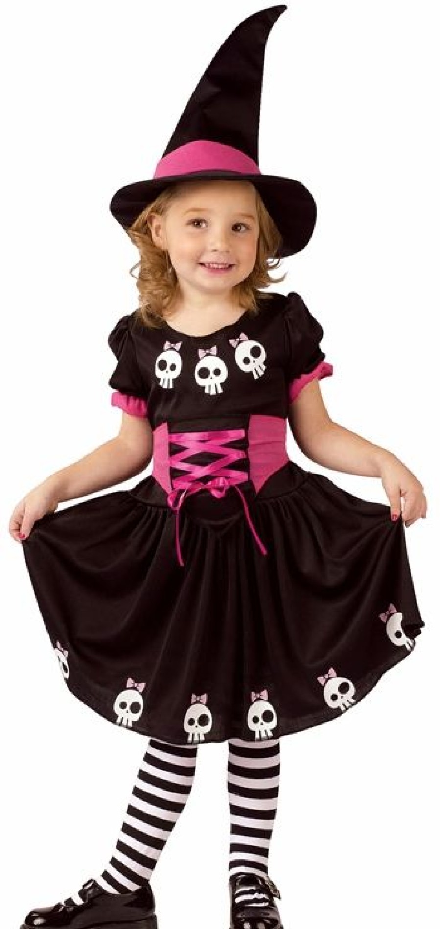 Makeup Basics * | Skull Witch Toddler Costume