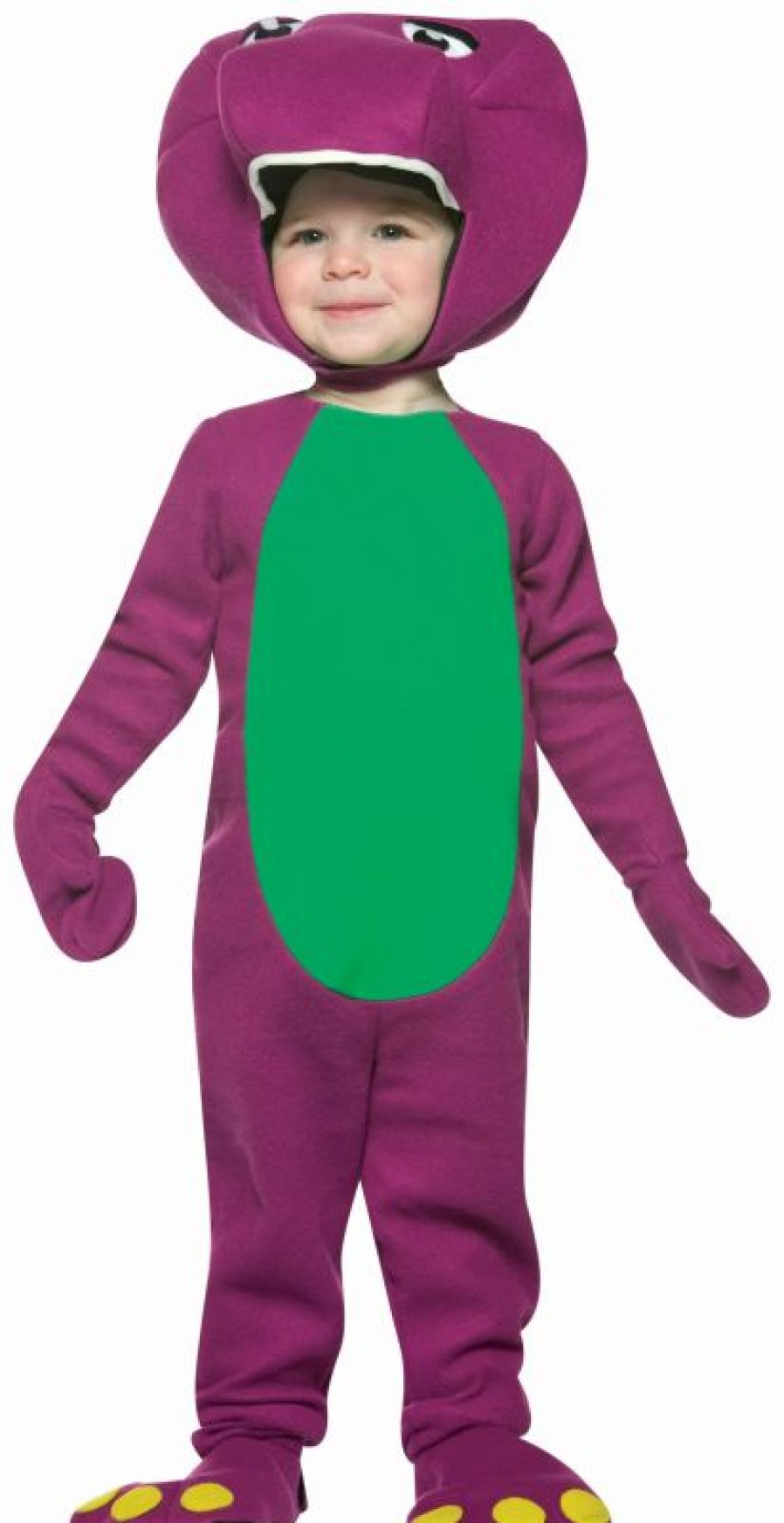 Circus Costumes * | Barney And Friends-Barney Toddler Costume