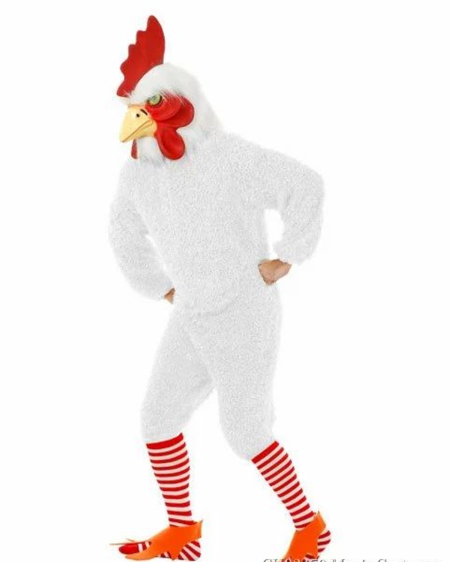 Mens Costumes * | White Rockin Rooster Mens Costume