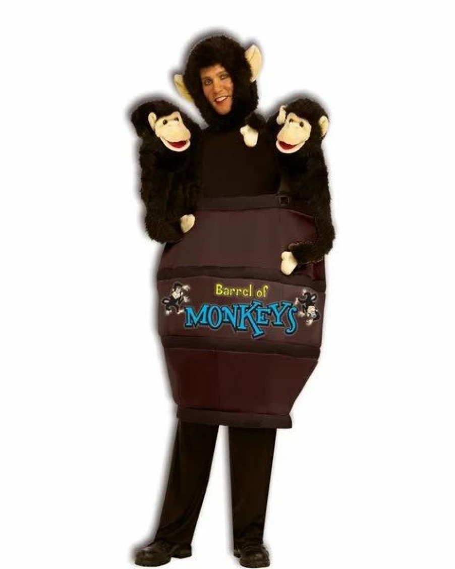 Mens Costumes * | Barrel Of Monkeys Costume For Adult