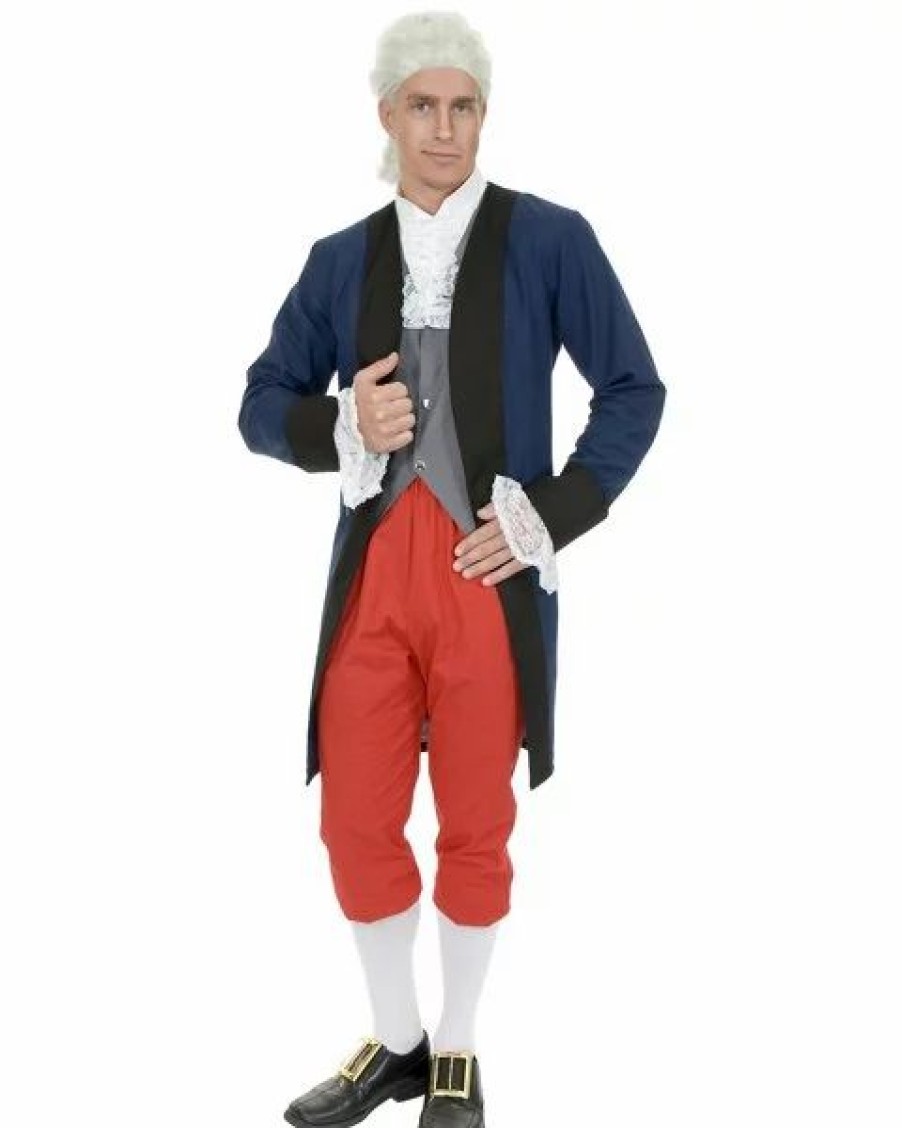 Mens Costumes * | Mens Ben Franklin Colonial Man Costume