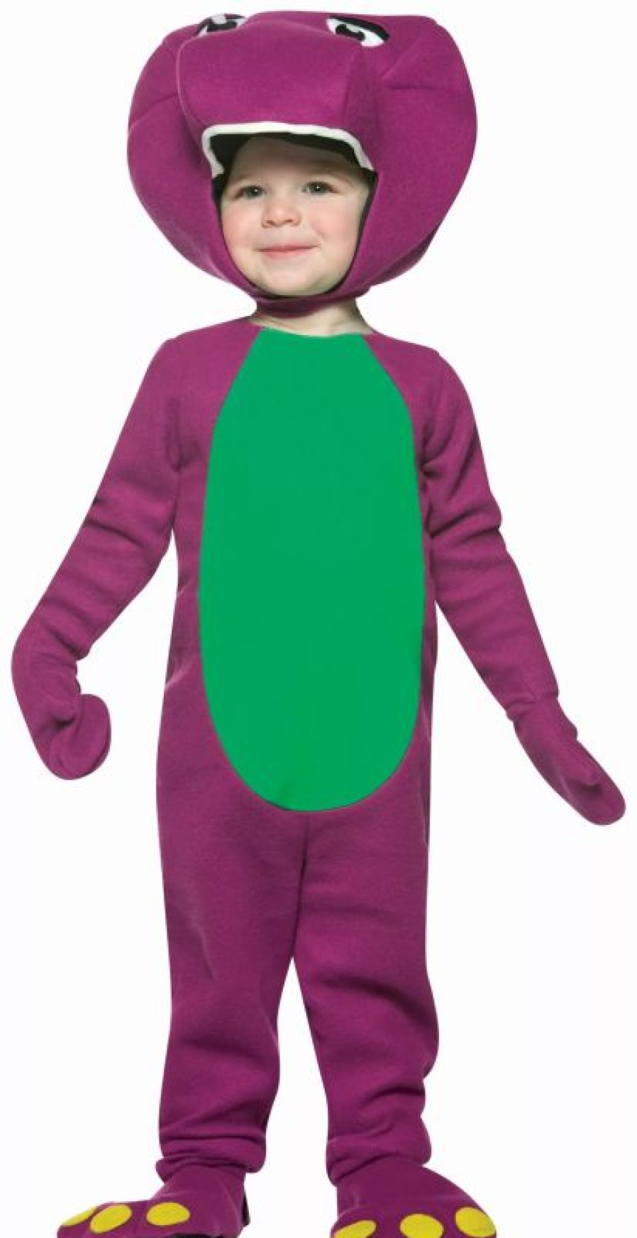 Circus Costumes * | Barney And Friends-Barney Toddler Costume