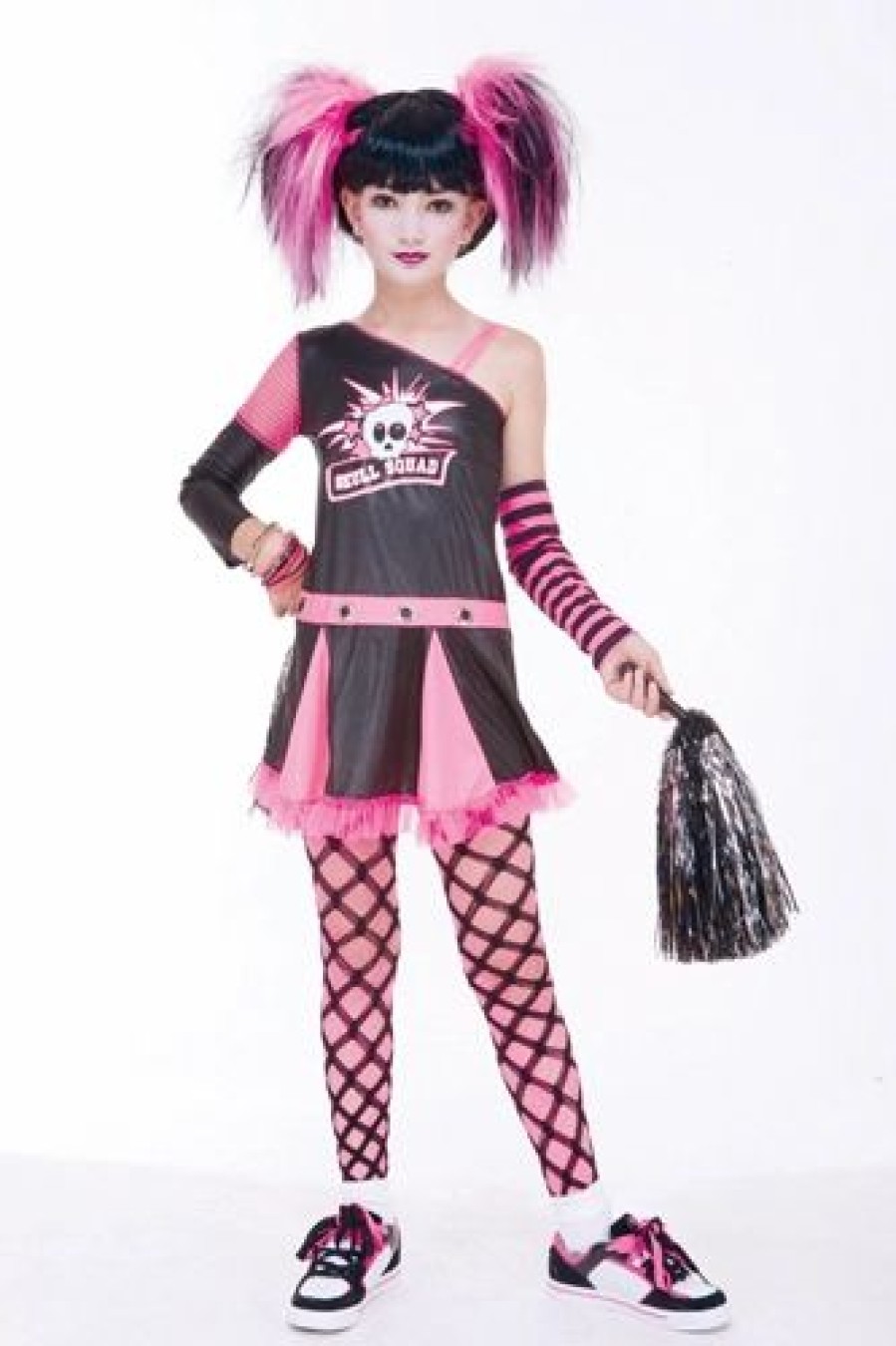 Monster Costumes * | Gothic Cheerleader Costume