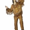 Mens Costumes * | Mens Plus Native American Male Costume