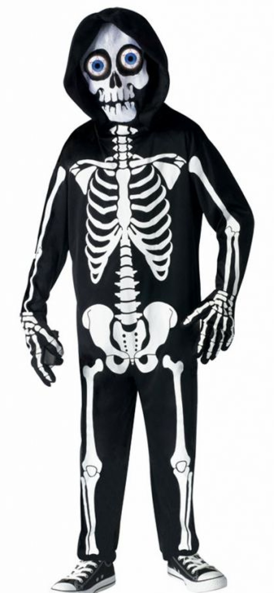 Monster Costumes * | Fright Light Skeleton Costume