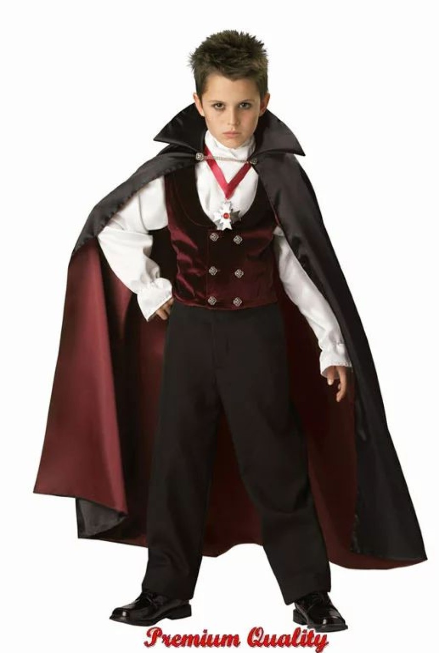 Monster Costumes * | Gothic Vampire Child Costume