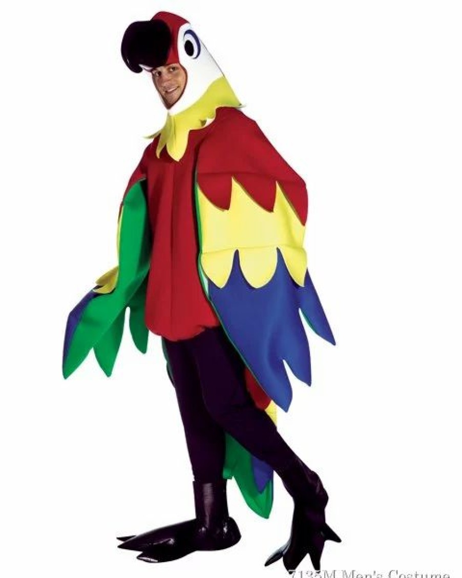 Mens Costumes * | Parrot Costume For Adults