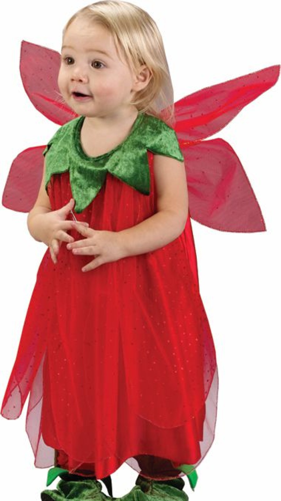 Makeup Basics * | Red Strawberry Fairy Infant Costume