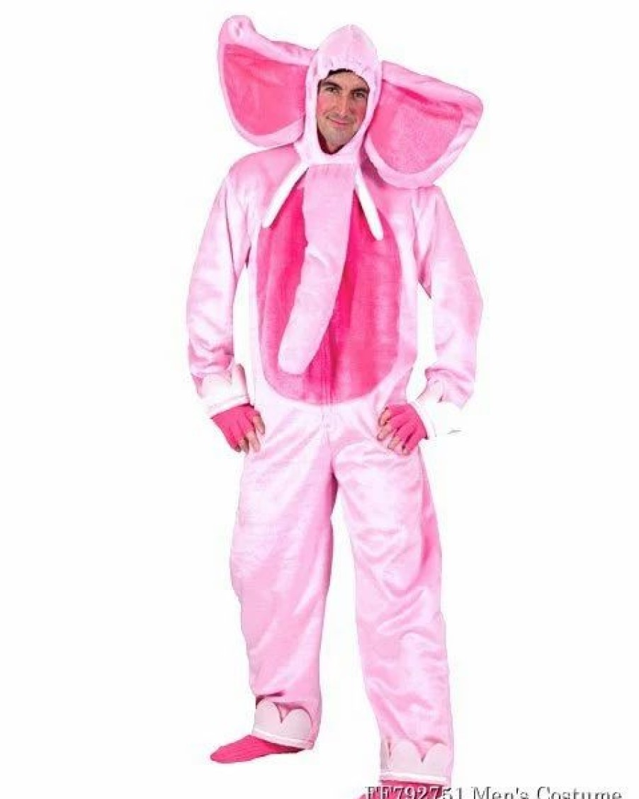 Mens Costumes * | Pink Elephant Costume Mens Costume