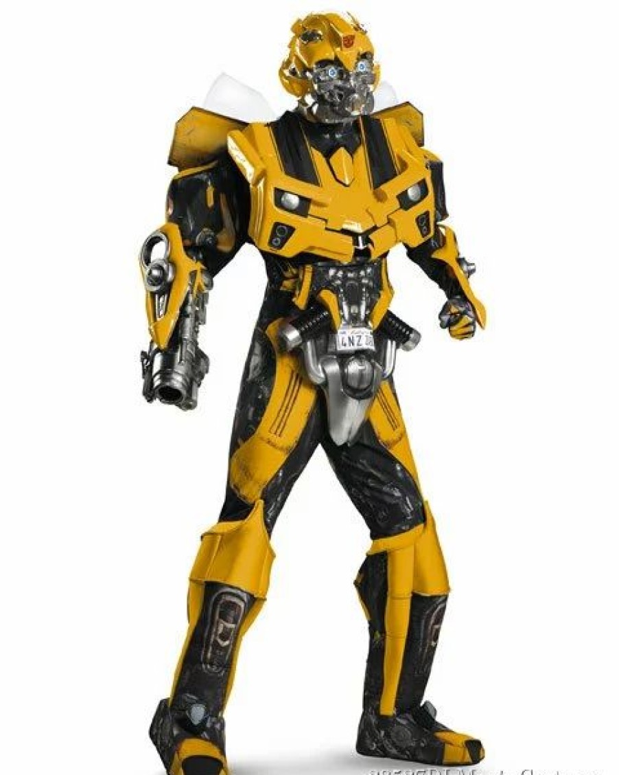 Mens Costumes * | Theatrical Quality Transformers Movie 3 Bumblebee Mens Costume