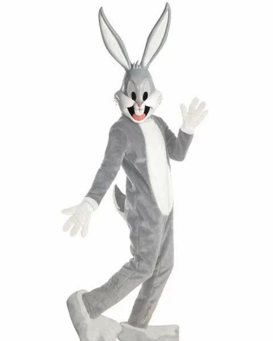 Mens Costumes * | Unisex Supreme Edition Bugs Bunny Mascot Adult Costume