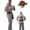 Mens Costumes * | Adult The Karate Kids Deluxe Daniel San Costume